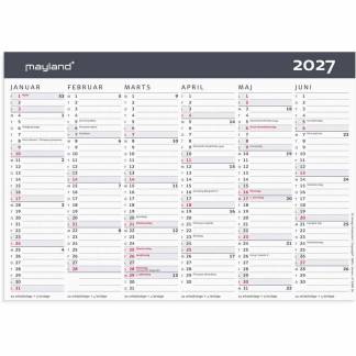 Kontorkalender Moderne A5 2027