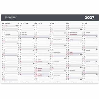 Kontorkalender Moderne A4 2027
