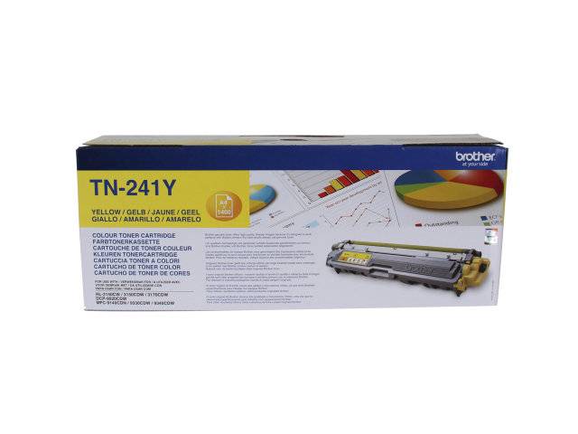 BROTHER TN241Y Toner yellow 1400 pages