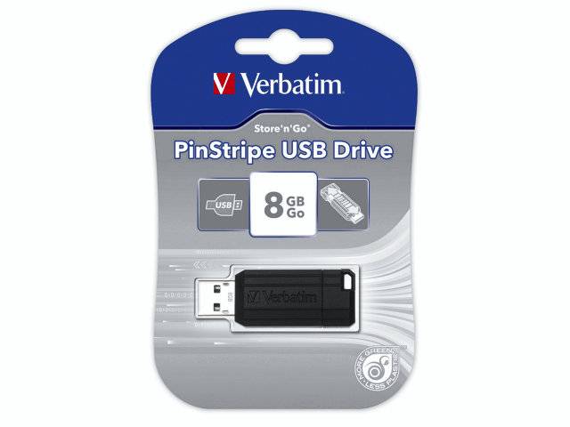 USB 2.0 Store &acute;N&acute; Go Pin 8GB, Black