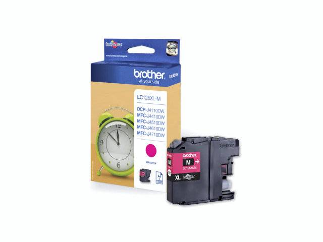 BROTHER LC125XLM magenta ink
