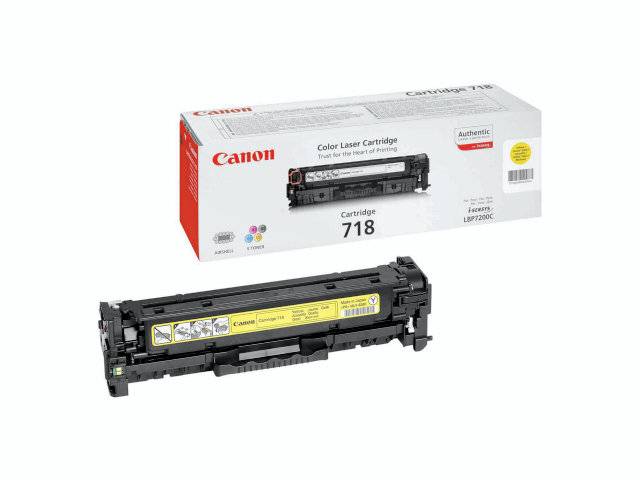CANON CRG-718Y cartridge yellow LBP7200C