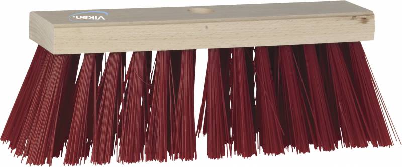Gadekost Vikan t/skaft tr&aelig; 320mm medium b&oslash;rster