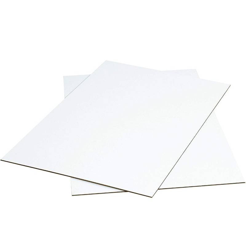 B&oslash;lgepapark hvid 718x1018mm hvid/hvid 3mm