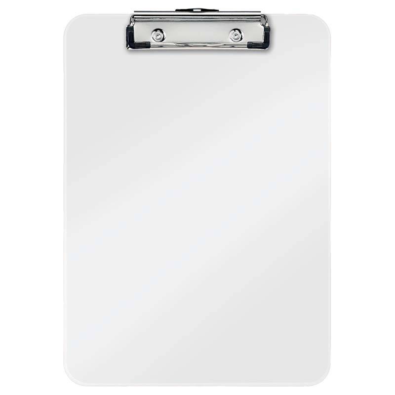 Clipboard Leitz WOW A4 hvid u/forside 210x297mm