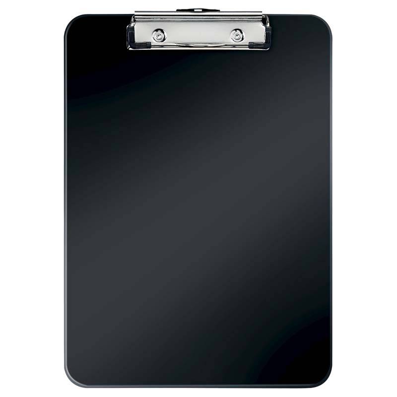 Clipboard Leitz WOW A4 sort u/forside 210x297mm