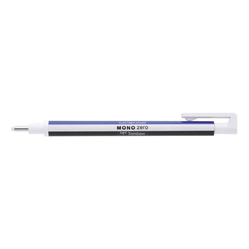 Viskel&aelig;der pen Tombow MONO Zero &Oslash;2,3mm hvid