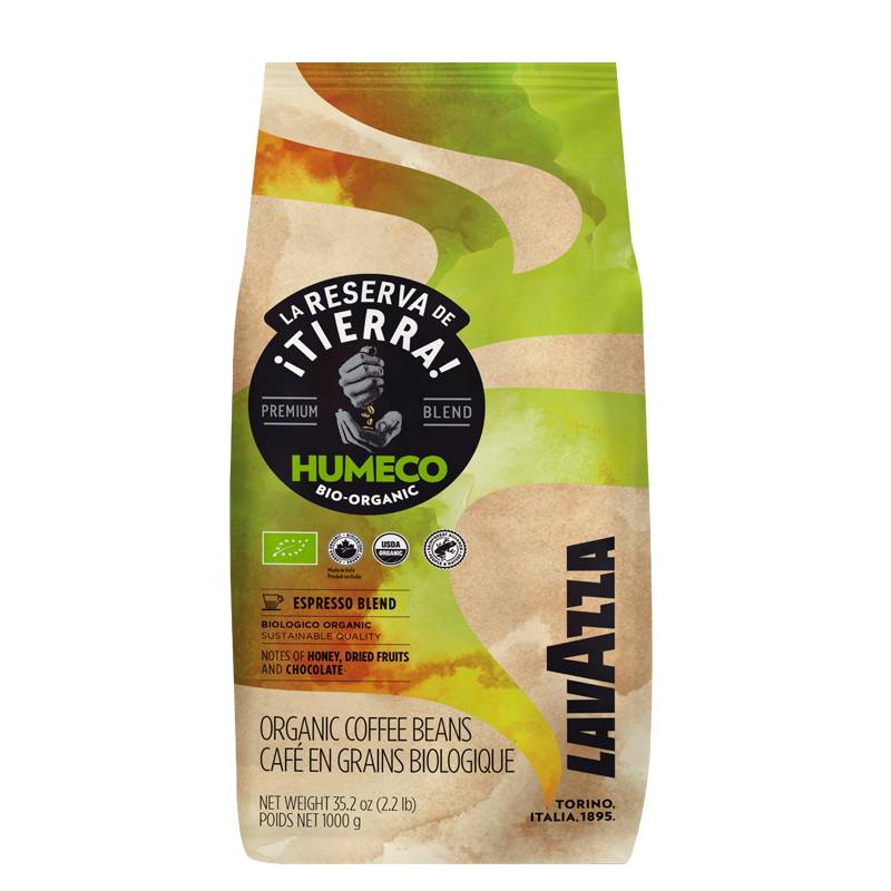 Espresso Lavazza Humeco &oslash;kologisk Rainforrest Alliance 1kg