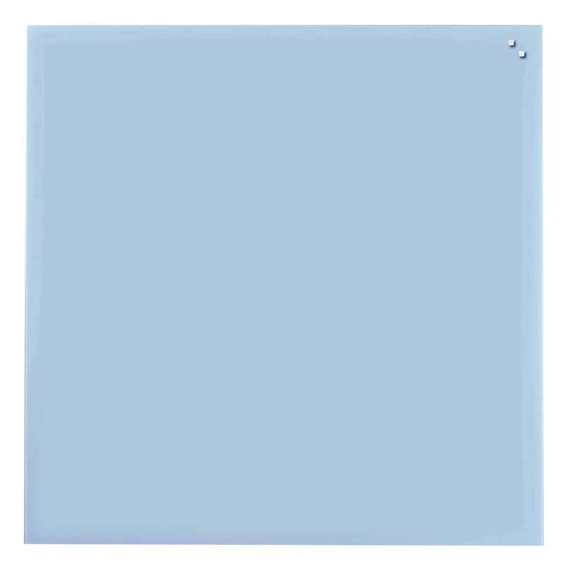 Glastavle Naga magnetisk lys bl&aring; 1000x1000mm