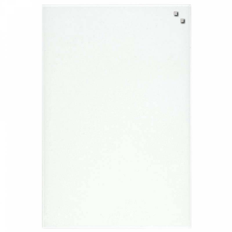 Glastavle Naga magnetisk hvid 400x600mm