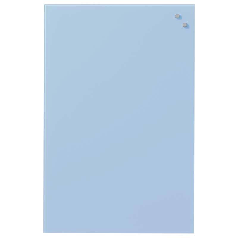 Glastavle Naga magnetisk lys bl&aring; 400x600mm
