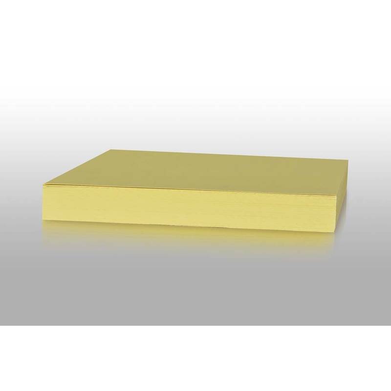 Karton Play Cut A4 210x297mm 180g kanariegul 100ark/pak