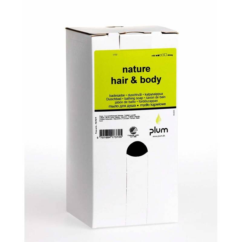 S&aelig;be Plum Fresh Hair & Body 1,4l 1737 Hair and Bodyshampoo Bag-in-box
