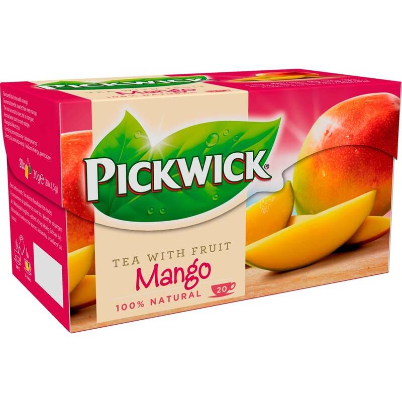 Te Pickwick Mango 20breve/pak pakke a 20 stk