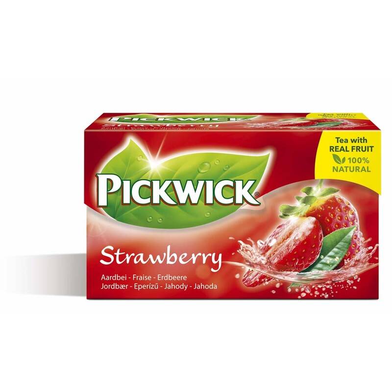 Te Pickwick Jordb&aelig;r 20breve/pak pakke a 20 stk