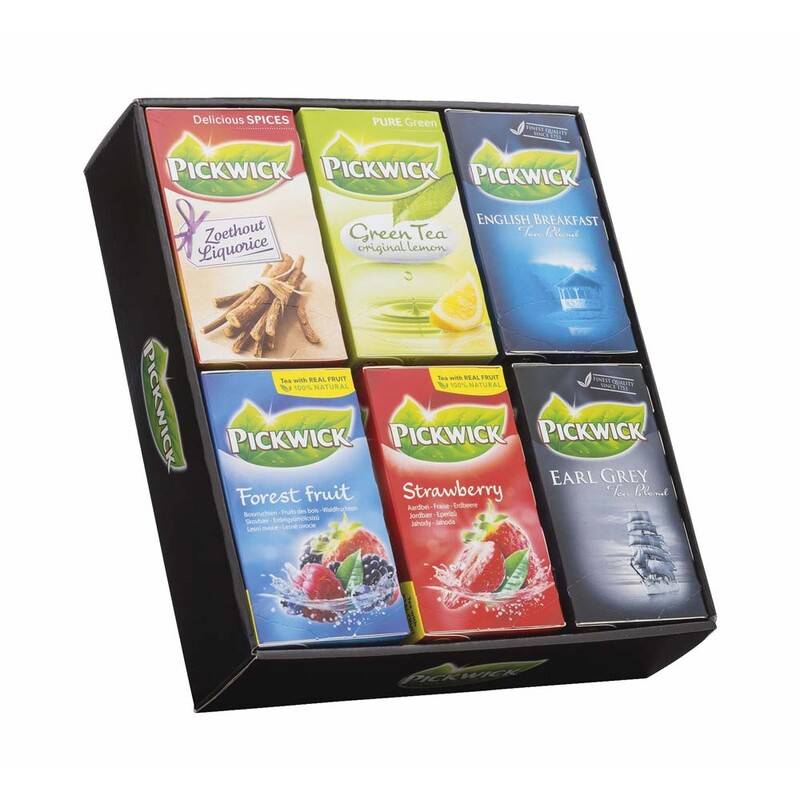 Te&aelig;ske Pickwick Top 6 20breve/&aelig;sk 6&aelig;sk/pak