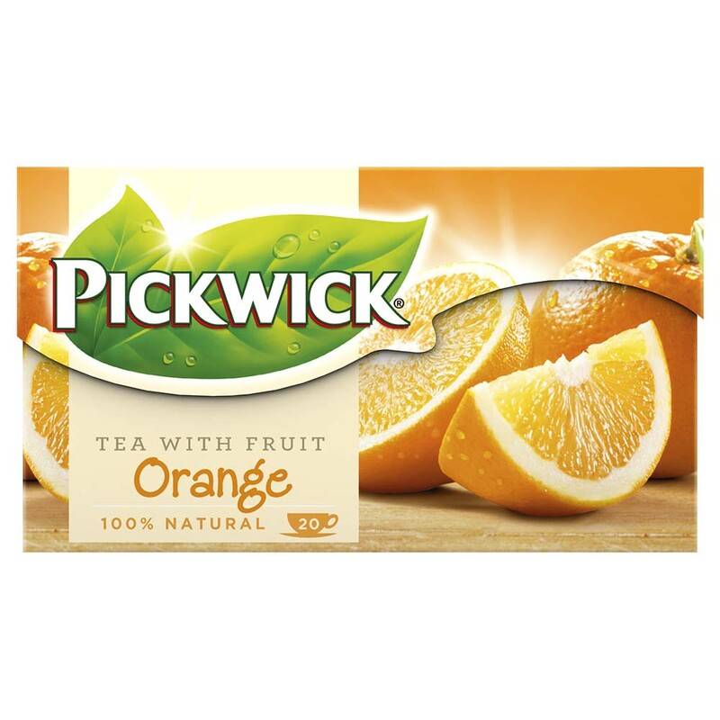 Te Pickwick orange Te 20breve/pak pakke a 20 stk