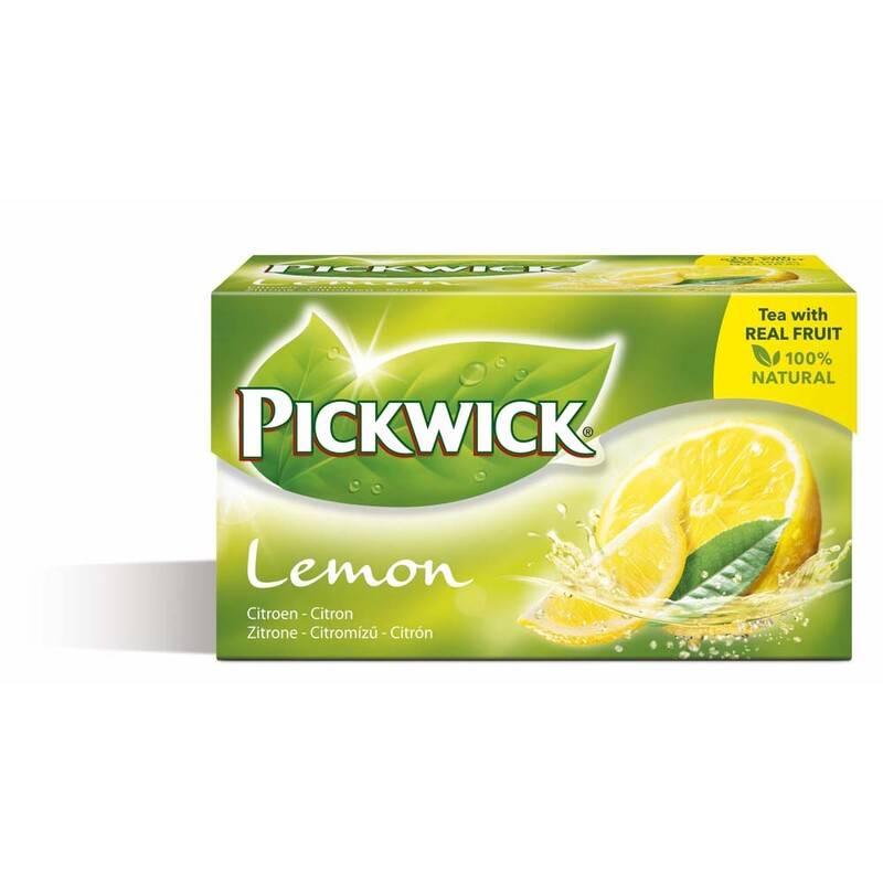 Te Pickwick Citron 20breve/pak pakke a 20 stk