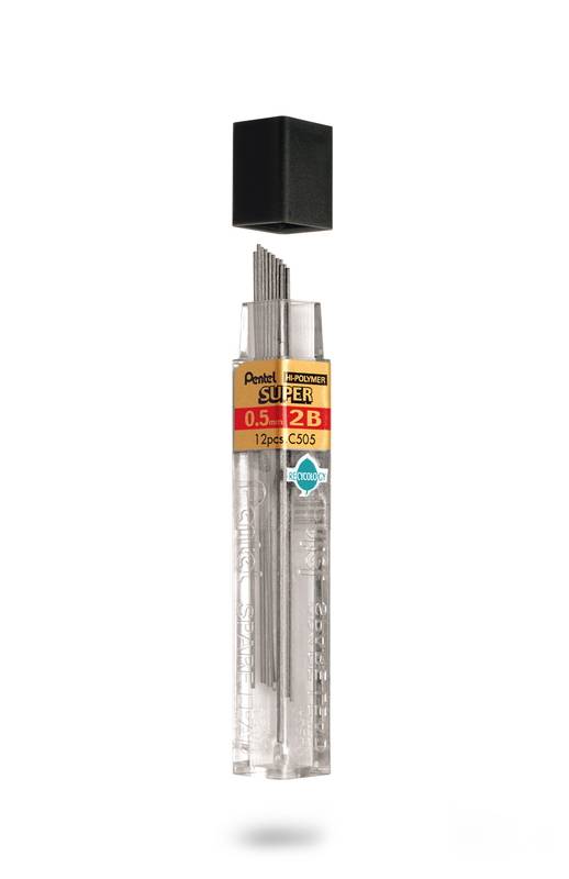 Miner Pentel 0,5mm 2B 12miner/tb 12tb/pak