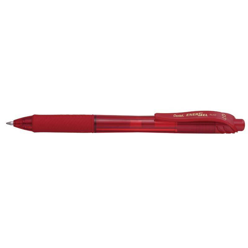 Rollerpen Pentel EnerGelX r&oslash;d 0,7mm BL107