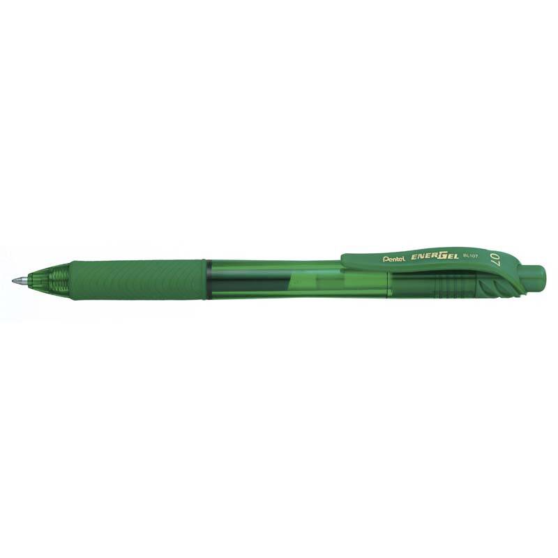 Rollerpen Pentel EnerGelX gr&oslash;n 0,7mm BL107