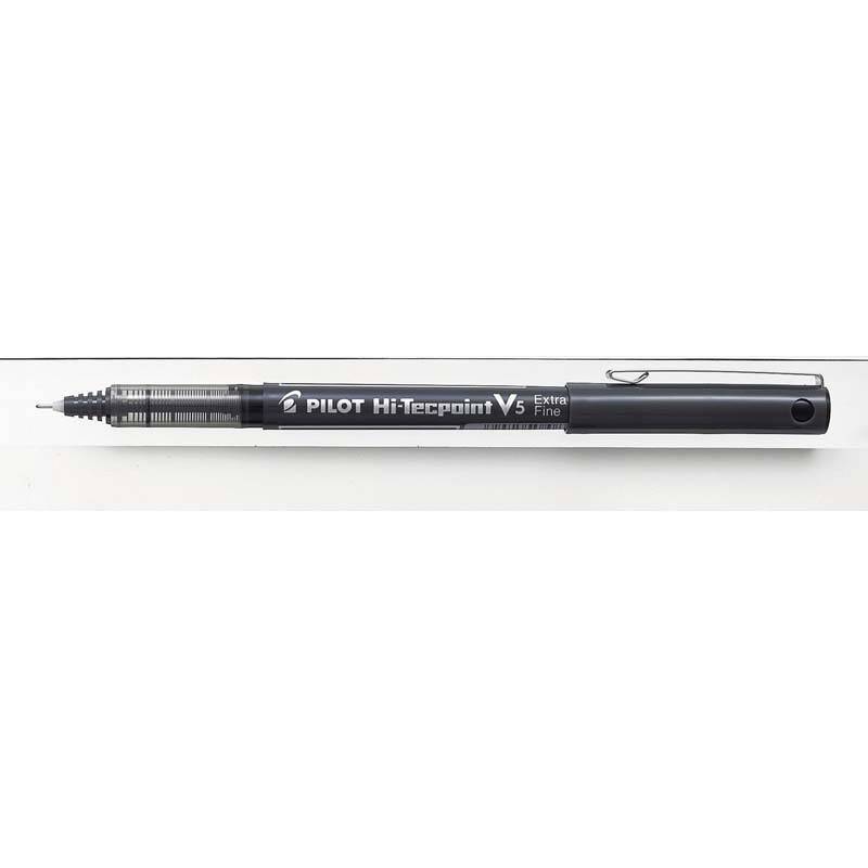 Roller hi-tecpoint Pilot sort extra fine 0,5mm BX-V5