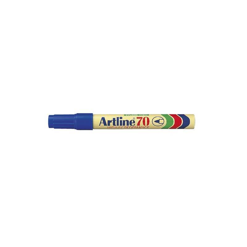 Marker Artline 70 permanent bl&aring; 1,5mm EK70 Spids