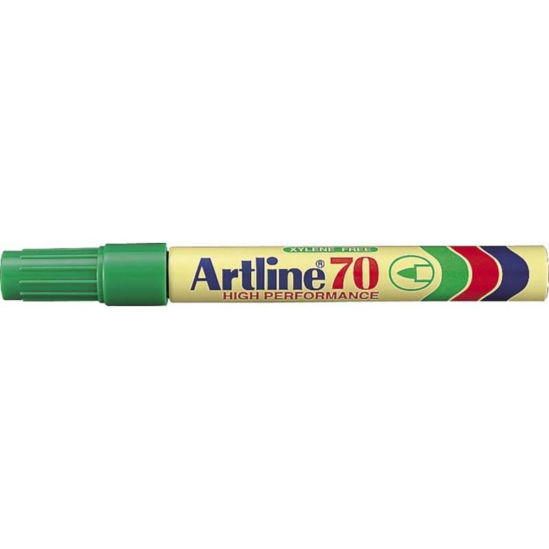 Marker Artline 70 permanent gr&oslash;n 1,5mm