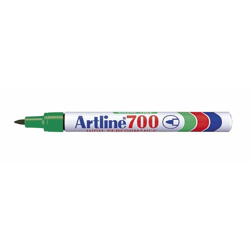 Marker Artline 700 permanent gr&oslash;n 0,7mm