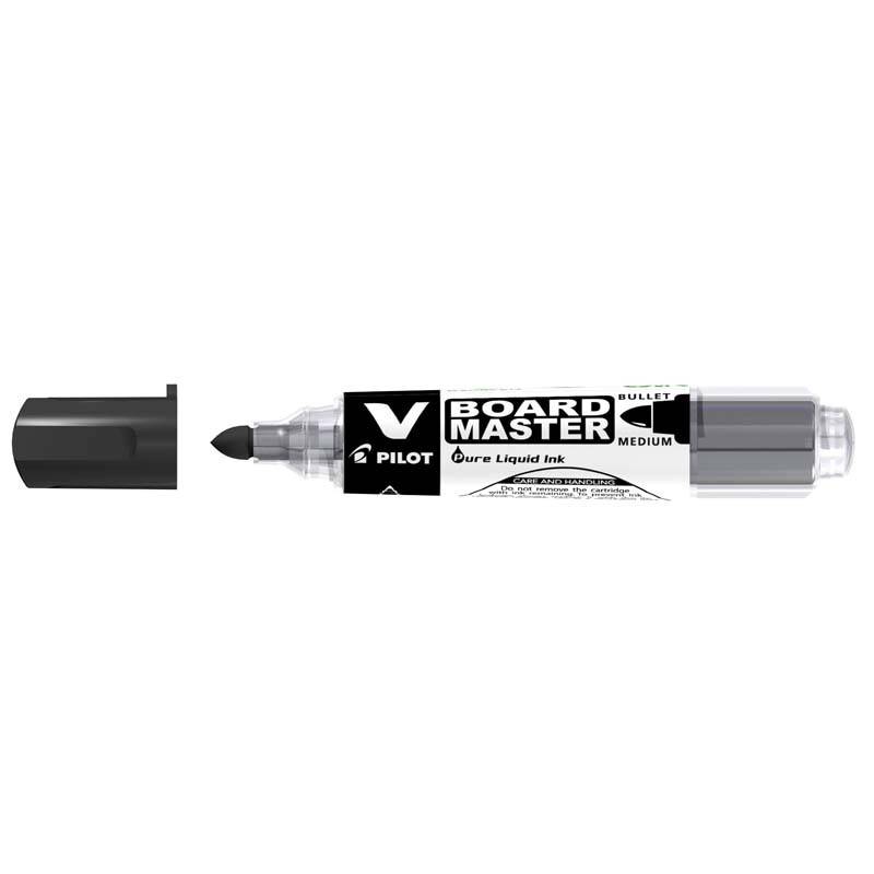 Whiteboardmarker Pilot sort rund spids 2,3mm