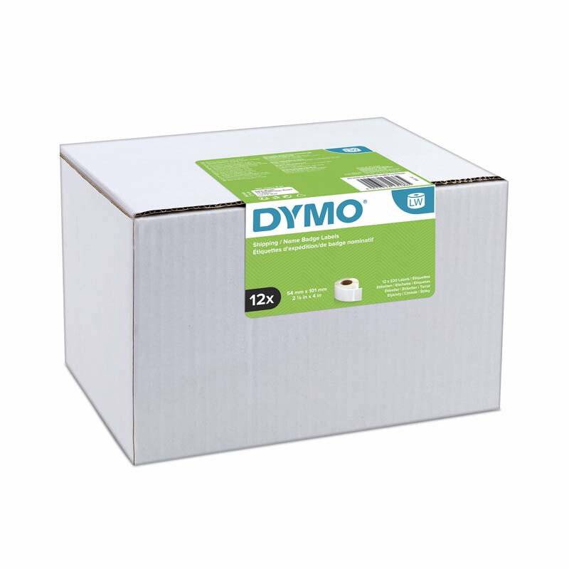 Label Ship/naming 54x101 perm white(220) x (12)