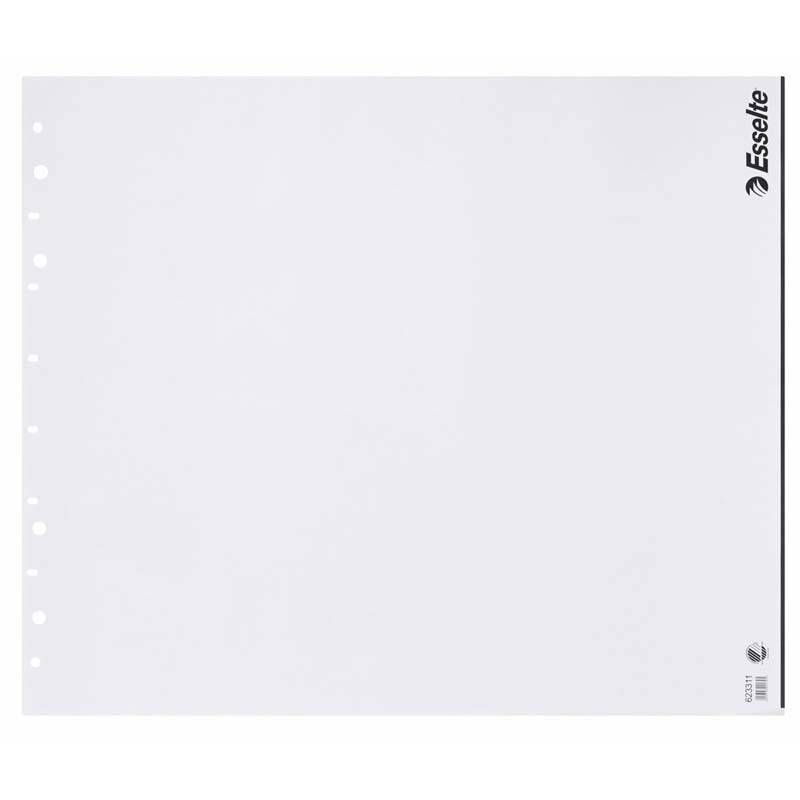 Flipoverpapir Esselte ulin. 80g 72x85cm l&oslash;se ark 25bl/stk