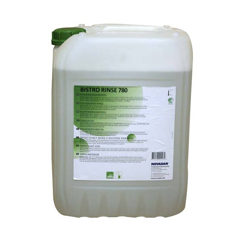 Afsp&aelig;nding Bistro Rinse 780 10l Afsp&aelig;ndingsmiddel Novadan 10.000 l