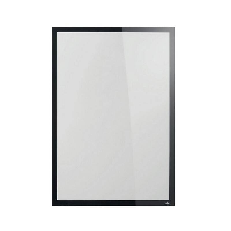 Skilt Duraframe Sun A4 sort 2st/pkt Magnetlomme Durable Duraframe SUN