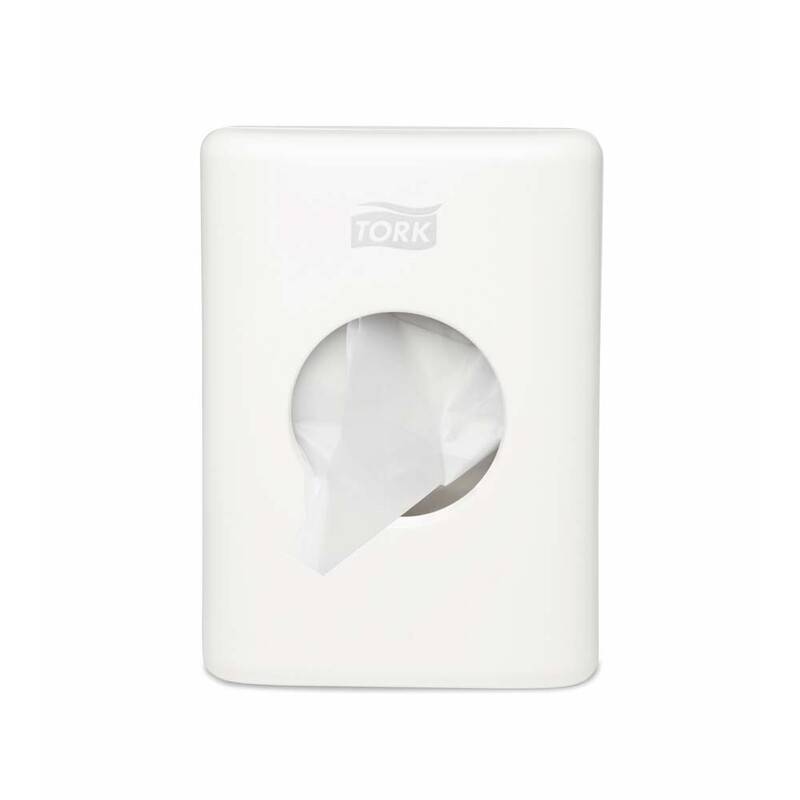 Dispenser Tork Ladybin hvid B5 566000 Hygiejnedispenser