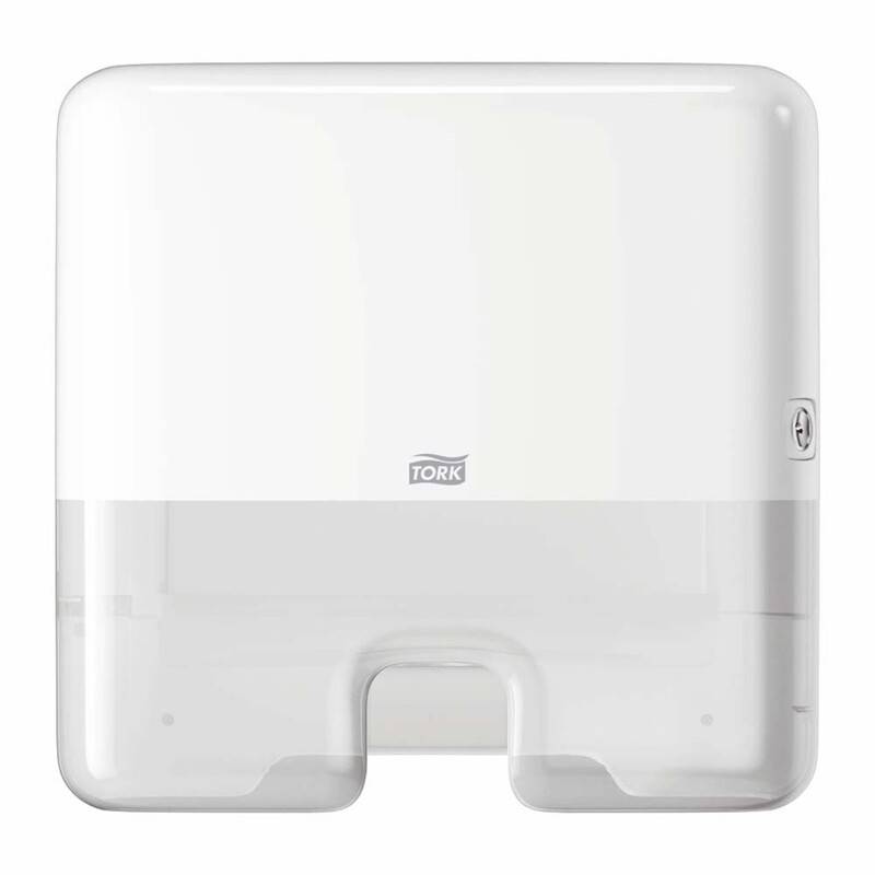 Tork H2 Xpress Mini dispenser h&aring;ndkl&aelig;deark hvid 552100