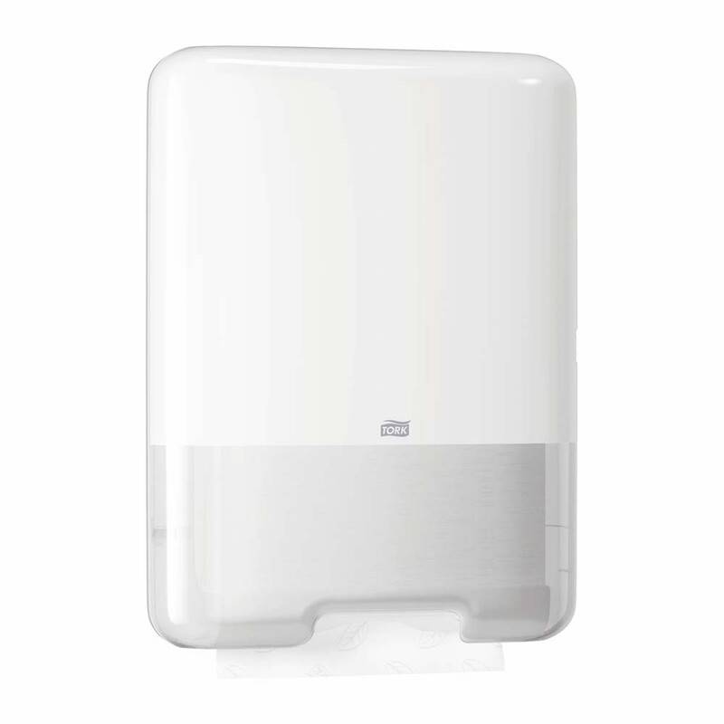 Tork H3 dispenser h&aring;ndkl&aelig;deark hvid 553000