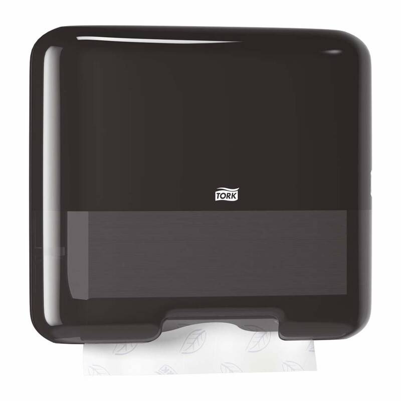 Tork H3 Mini dispenser h&aring;ndkl&aelig;deark sort 553108