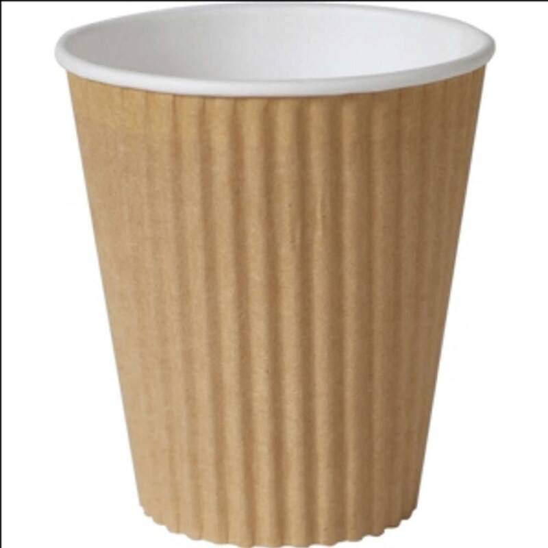 Kaffekop triple wall 24cl 500stk/kar Kaffeb&aelig;ger Duni 0.240 l Papir