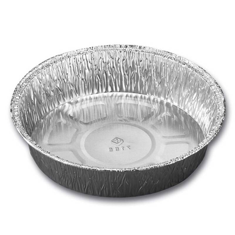 Foliebakke 7155 blank 512ml &Oslash;158x34mm 100stk/pak