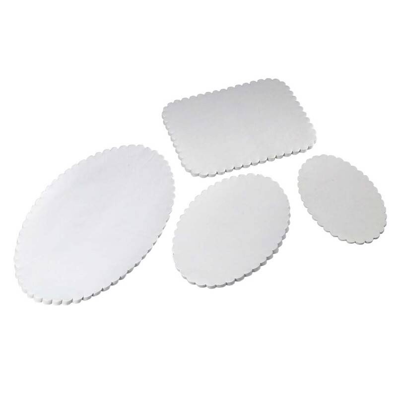 Fadpapir pr&aelig;get 24x36cm oval 500stk/pak