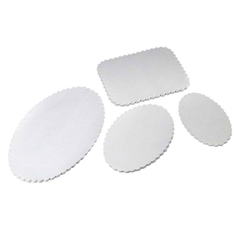 Fadpapir pr&aelig;get 26x39cm oval 500stk/pak