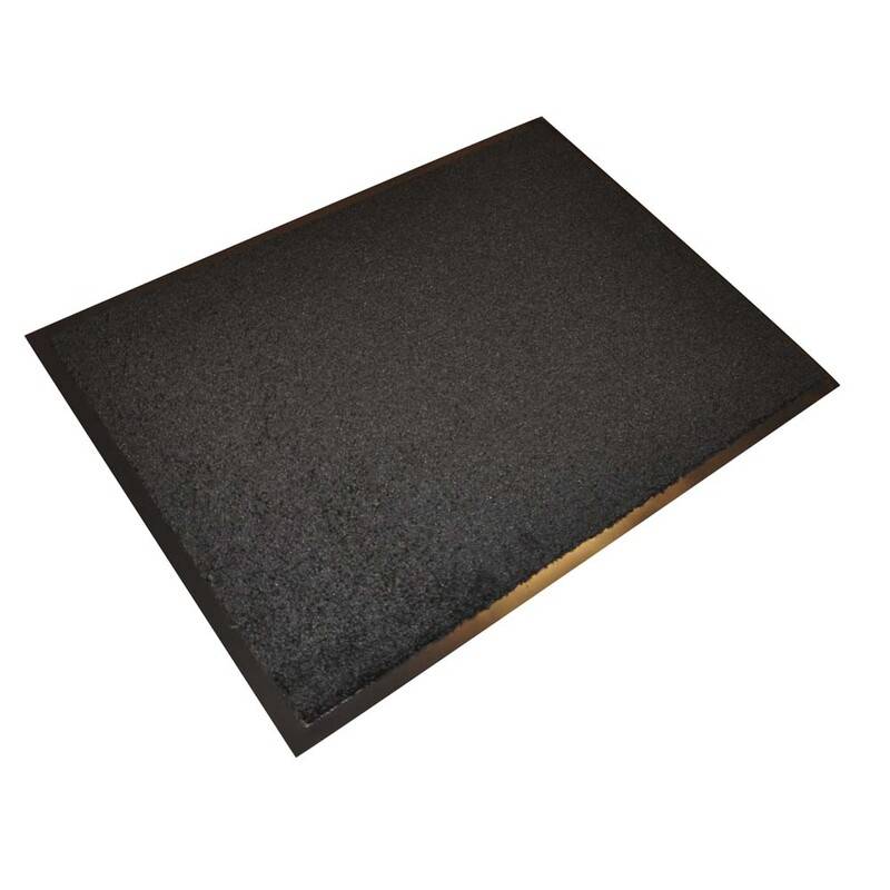 M&aring;tte Serie 592 Sort PP 80x120cm D&oslash;rm&aring;tter Clean Carpet Indoor