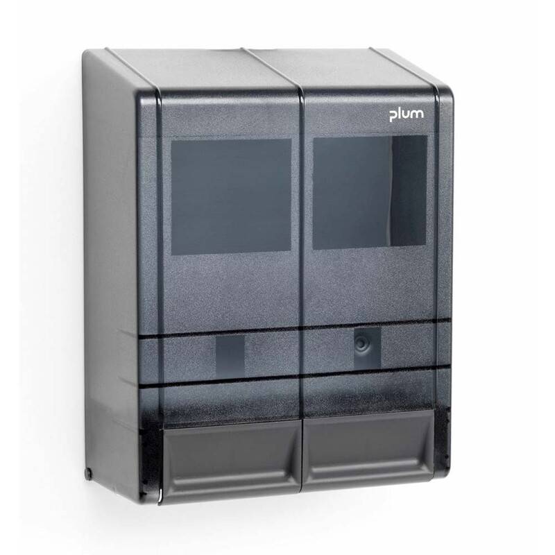 Plum Dispenser MP modul 2 S&aelig;bedispenser For 2 Bag-in-Box gr&aring;