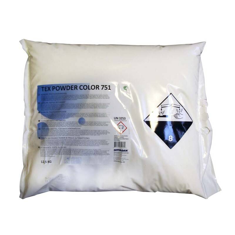 Vaskepulver Tex Powder 751 color t/t&oslash;jvask 12,5kg 31162