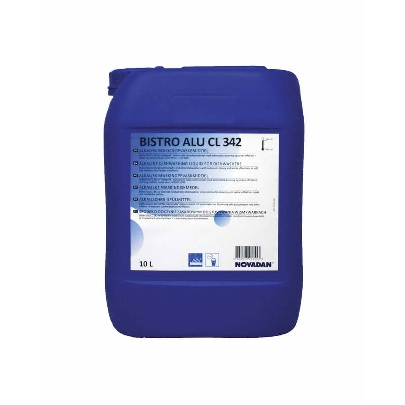 Maskinopvask Bistro Alu CL 342 - med klor klorineret 10l