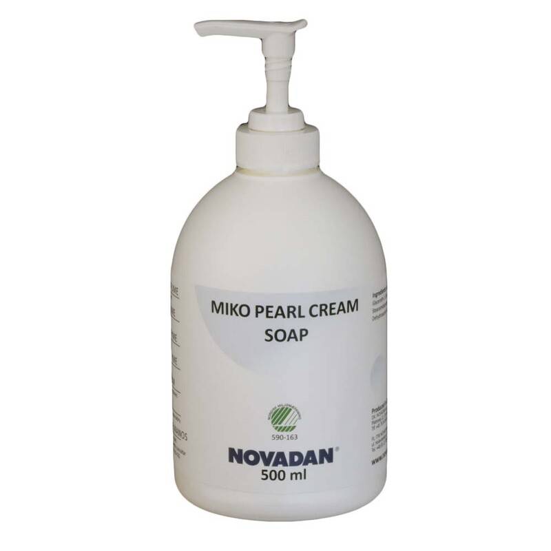 Cremes&aelig;be MIKO Pearl Cream Soap 500ml Novadan Pump Bottle 0.500 l