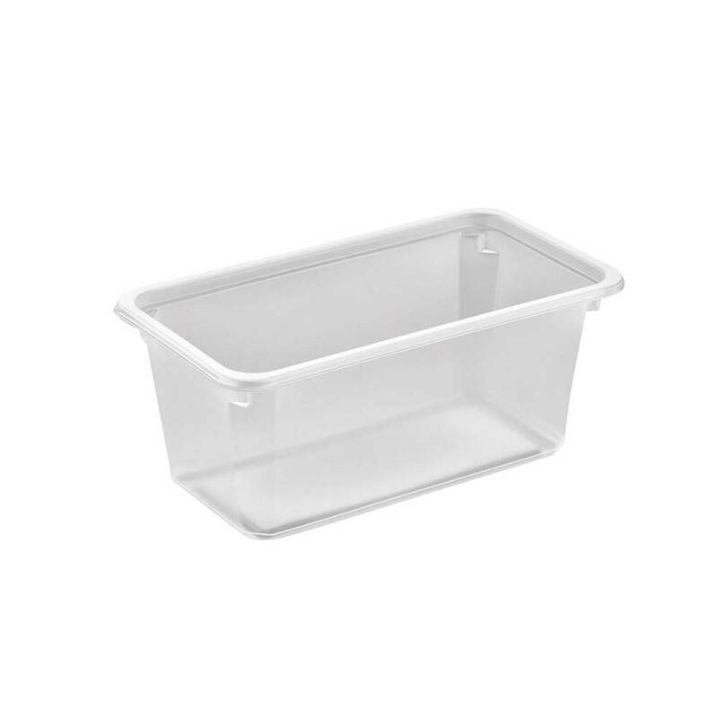 Plastbakke K2182-1G PP 178x98x75mm 860ml 512stk/kar
