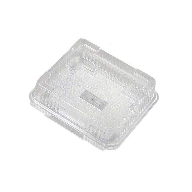 Plastbakke m/h&aelig;ngslet l&aring;g v425 203x190x62mm kage&aelig;ske 350stk/kar