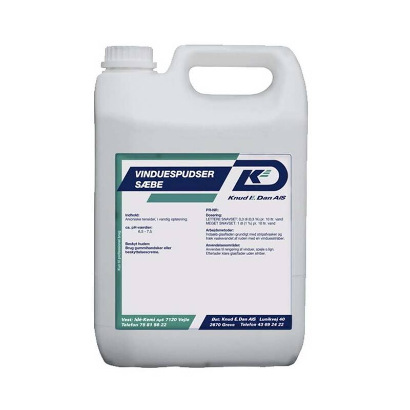 Vinduespudsers&aelig;be 5l Vinduesspuds Cleanline Window cleaning soap